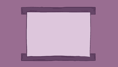 A gel electrophoresis plate slowly develops over time