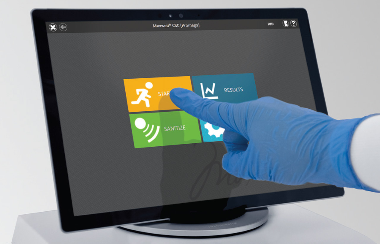 Running a protocol from tablet